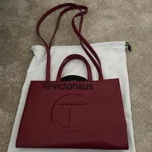 Medium Oxblood Telfar Bag